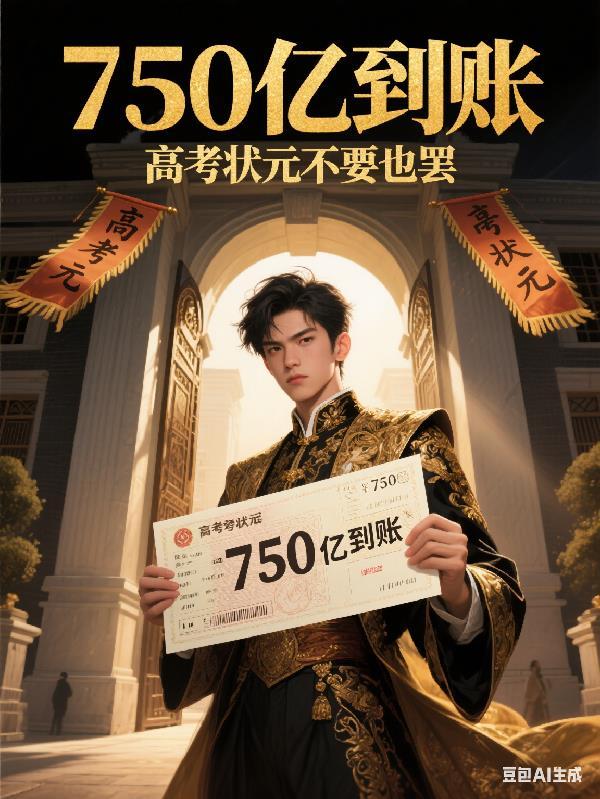 750亿到账,高考状元不要也罢